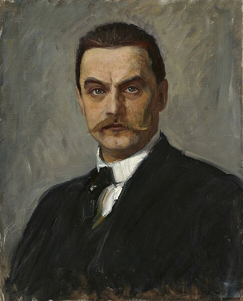 Self-Portrait, ca. 1887-1890 (Albert Edelfelt) (1854-1905) Location TBD